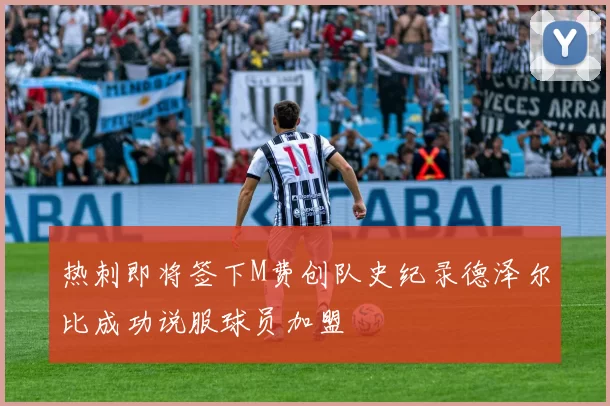 热刺即将签下M费创队史纪录德泽尔比成功说服球员加盟